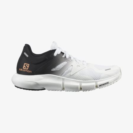 Salomon PREDICT 2 Womens Running Shoes White/Black UK IFBG